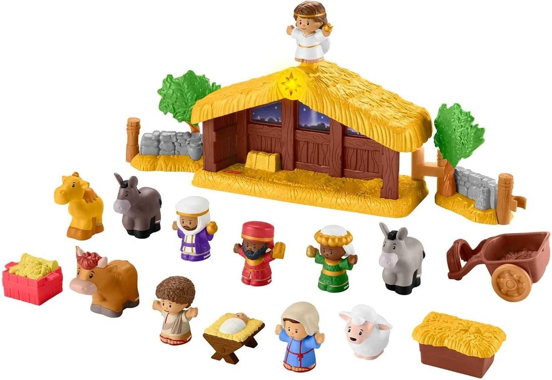 Little People Nativity Set with Music & Lights